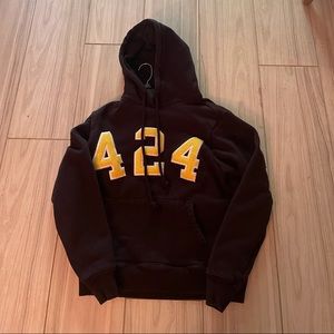 424 hoodie black size small